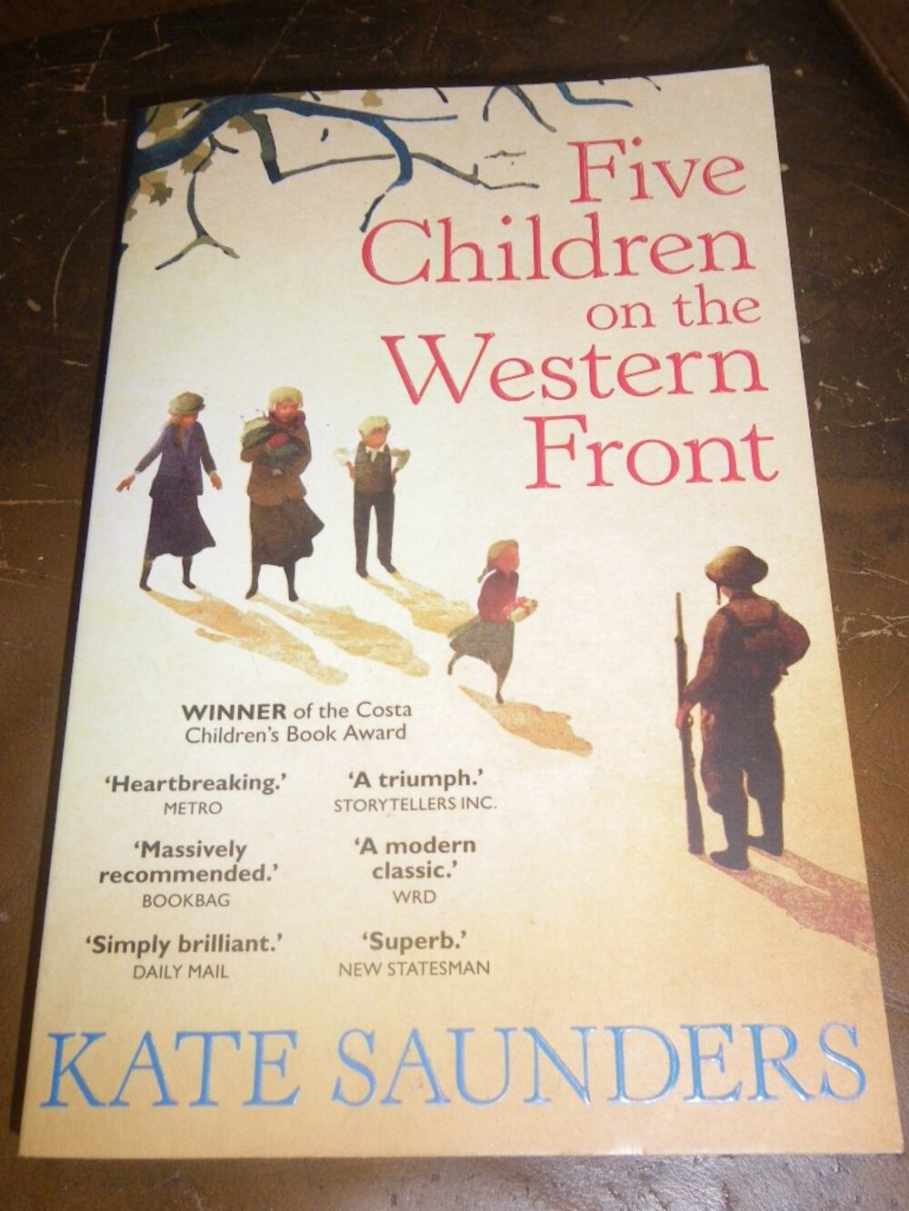 Five Children on the Western Front By Kate Saunders YA Paperback Book